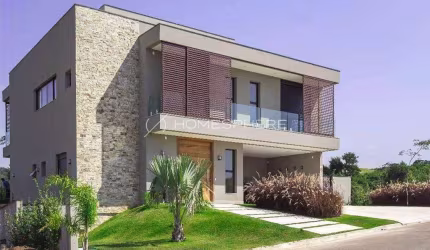 Fazenda Serra Azul - Senpar - Condomínio fechado com casas de alto padrão. Casa à venda em Serra Azul, Itupeva com 640 m², 5 suítes, piscina climatizada, vista livre, 6 vagas. Condomínio Fazenda Serra