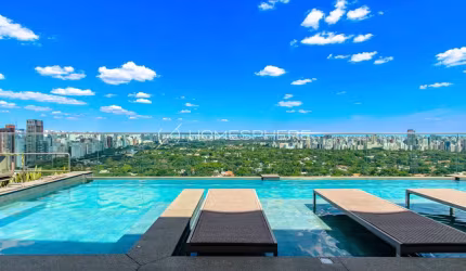 Apartamento reformado e moderno com vista para o jardim Europa, em condomínio novo com lazer completo. São 173 m², 3 quartos sendo 3 suítes à venda no bairro Pinheiros.