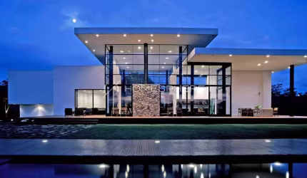 Quinta da Baroneza Condomínio de Campo Bragança Paulista - SP. Casa à venda na Quinta da Baroneza, Bragança Paulista, Projeto Simone Mantovani, 7 suítes, 841 m², ambientes integrados com arquitetura p