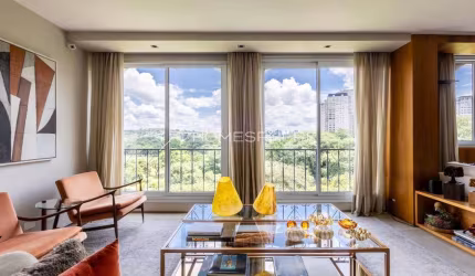 Condomínio Patrícia Itaim Bibi Rua Brigadeiro Haroldo Veloso, 411. Apartamento à venda com vista para o Parque do Povo, 147 m², 2 quartos, sendo 1 suíte, reformado e 1 vaga