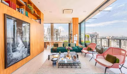 Condomínio Maison Marie Zabo R. José Maria Lisboa, 1326. Cobertura de luxo à venda no Jardim América, 408 m², 4 suítes, piscina, área gourmet, 5 vagas e lazer no Edifício Maison Marie da Zabo