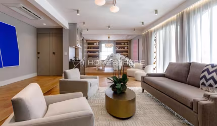Edificio Santa Margherita Rua Bela Cintra, 2271. Apartamento à venda 270m², 3 suítes, reformado, home office, 3 vagas e lazer no condomínio Santa Margherita da Lindenberg