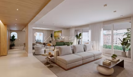 Edificio Santa Margherita R. Bela Cintra, 2271. Apartamento reformado à venda, 270 m², 4 quartos, sendo 3 suítes, reformado, 3 vagas e lazer