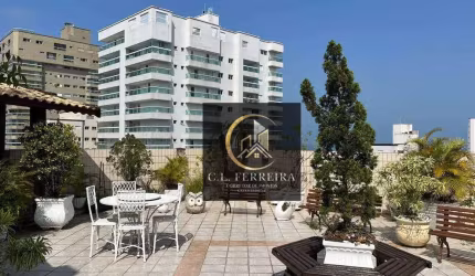 Cobertura com 3 dormitórios à venda, 400 m² por R$ 855.000,00 - Vila Assunção - Praia Grande/SP