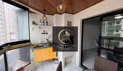 Apartamento com 3 dormitórios à venda, 120 m² por R$ 630.000,00 - Tupi - Praia Grande/SP