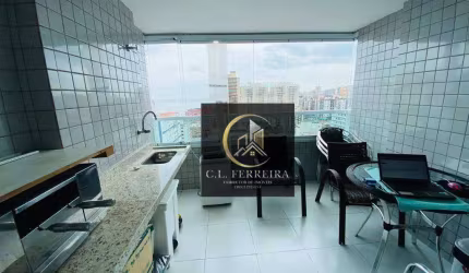 Apartamento com 2 dormitórios à venda, 103 m² por R$ 740.000,00 - Vila Assunção - Praia Grande/SP
