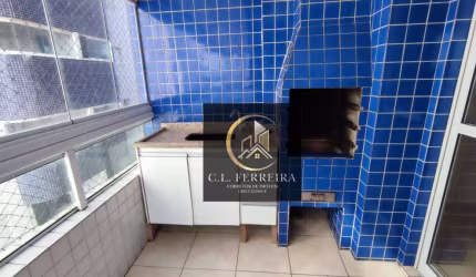 Apartamento à venda, 77 m² por R$ 370.000,00 - Maracanã - Praia Grande/SP