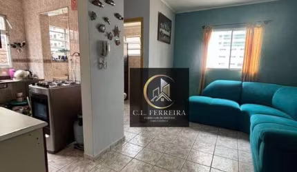 Apartamento com 2 dormitórios à venda, 67 m² por R$ 260.000,00 - Tupi - Praia Grande/SP