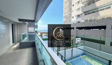 Apartamento com 2 dormitórios à venda, 78 m² por R$ 640.000,00 - Caiçara - Praia Grande/SP