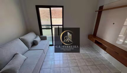 Apartamento com 1 dormitório à venda, 43 m² por R$ 310.000,00 - Vila Guilhermina - Praia Grande/SP
