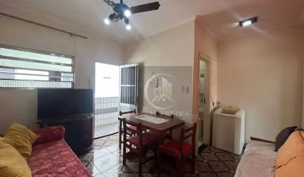 Apartamento com 1 dormitório à venda, 33 m² por R$ 215.000,00 - Vila Guilhermina - Praia Grande/SP
