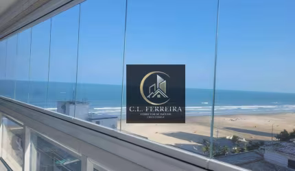 Vista mar  - 2 suítes - à venda  R$ 850.000 - Aviação - Praia Grande/SP