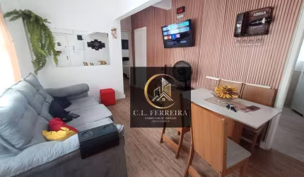 Apartamento com 2 dormitórios à venda, 50 m² por R$ 320.000,00 - Tupi - Praia Grande/SP