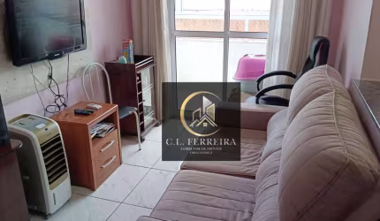 Apartamento com 2 dormitórios à venda, 49 m² por R$ 330.000 - Ocian - Praia Grande/SP