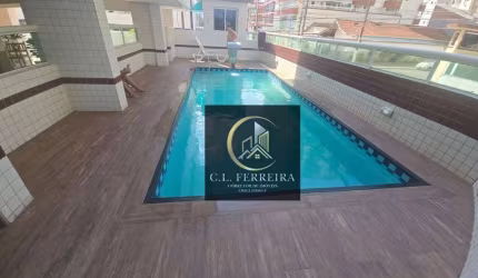 Apartamento com 1 dormitório à venda, 46 m² por R$ 265.000,00 - Cidade Ocian - Praia Grande/SP