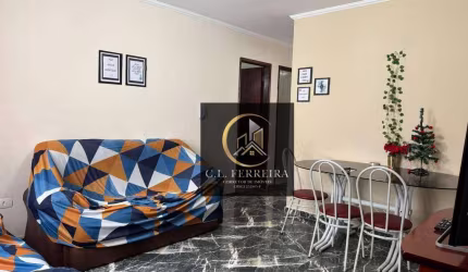 Apartamento com 1 dormitório à venda, 44 m² por R$ 225.000 - Tupi - Praia Grande/SP