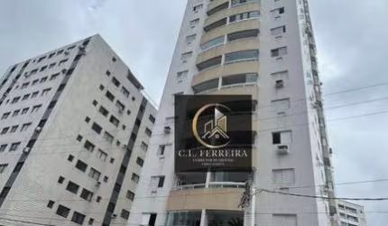 Apartamento com 2 dormitórios à venda, 74 m² por R$ 480.000 - Vila Guilhermina - Praia Grande/SP