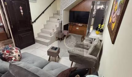 Sobrado à venda, 90 m² por R$ 650.000,00 - Tupi - Praia Grande/SP