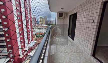 Apartamento com 2 dormitórios à venda, 89 m² por R$ 480.000,00 - Canto do Forte - Praia Grande/SP
