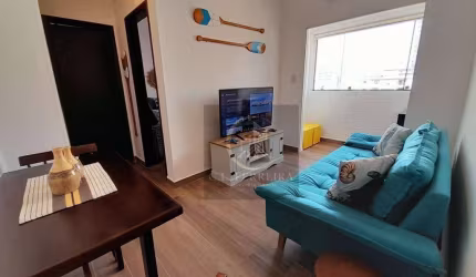 Apartamento mobiliado com 1 dormitório à venda, 48 m² por R$ 275.000 - Tupi - Praia Grande/SP