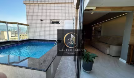 Cobertura para venda em Tupi de 218.00m² com 3 Quartos, 3 Suites e 3 Garagens