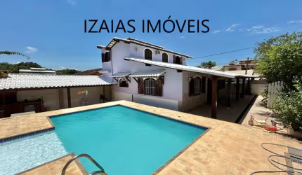 COD 224: LINDA CASA COM PISCINA EM CONDOMÍNIO - SAQUAREMA.