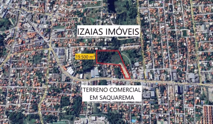 COD 430: TERRENO COMERCIAL EM SAQUAREMA.