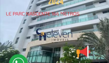 LE PARC 4/4 DUAS SUITES NASCENTE COM 3 VAGAS