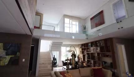 CASA EM ALFPHAVILHE 1 COM 4 SUITE , INFRA E 4 VAGAS