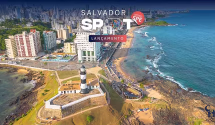 SALVADOR SPOT - ESTÚDIO 20,12 M²UNIDADE FRENTE MAR 