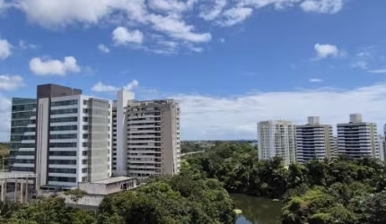 MANSÃO BELLAGIO L ALPHAVILLE 1, 4 SUITES, ANDAR ALTO , VISTA LIVRE , 4 VAGAS
