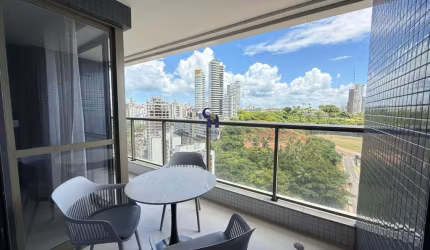 Apartamento para LOCAÇÃO ANUAL 1/4 VISTA AVENIDA  em ONDINA - Beach Class Salvador. 