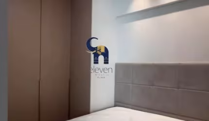 Elegante 1/4, localizado no Duetto Graça, com 50m2 , nascente total, varanda gourmet, finamente decorado e mobiliado.