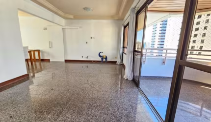 APARTAMENTO QUATRO QUARTOS, SENDO DUAS SUÍTES, 145,00M², NASCENTE, ANDAR ALTO, VARANDA AMPLA, SALA EM DOIS AMBIENTES NA ALAMEDA DOS ANTÚRIOS CIDADE JARDIM