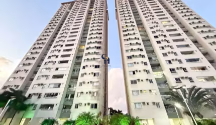 APARTAMENTO  VILLA ALEGRO PARALELA - METRÔ FLAMBOYANT   3/4 UMA SUÍTE COM DUAS  VAGAS E INFRA