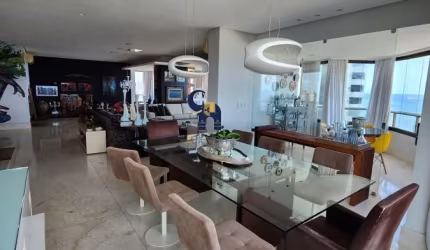APARTAMENTO ALTO LUXO MANSÃO BERNARDO BERTOLUCCI - 3 SUITES COM 5 VAGAS  VISTA MAR PERMANENTE