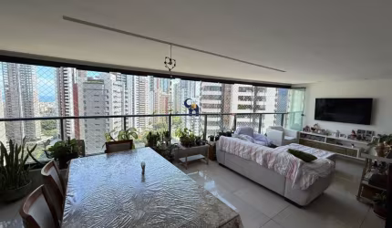APARTAMENTO PARA LOCAÇÃO MOBILIADO  NO HORTO FLORESTAL - 3/4 COM 2 SUÍTES ,ANDAR ALTO ,NASCENTE .VARANDA 