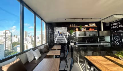 APARTAMENTO  ESTUDIO PARA VENDA NA BARRA  ANDAR ALTO MOBILIADO