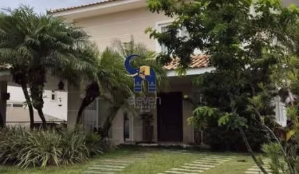 EXCELENTE CASA A VENDA  ALPHAVILLE 1 6/4 SENDO 4 SUITES, HOME E COZINHA COM 2 DEPENDENCIAS E 4 VAGAS CONDOMÍNIO ITAPARICA.