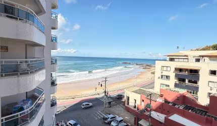 APARTAMENTO PARA VENDA EM ONDINA 1/4 COM 47 M2 • VARANDÃO• VISTA MAR  PORTEIRA FECHADA