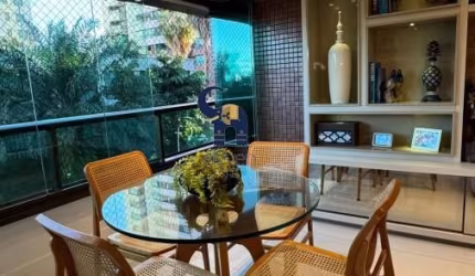 APARTAMENTO À VENDA PARQUE TROPICAL - SALVADOR 113M2 | NORTE / SUL | 3 SUITES | LAVABO | 2 GARAGENS | HOME OFFICE |
