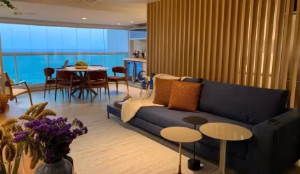 APARTAMENTO 2/4  PARA LOCAÇÃO MOBILIADA  EM CELEBRATION GARIBALDI   VISTA MAR COM 3 VAGA