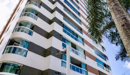 ALPHAVILLE APARTAMENTO COM 3 SUÍTES, SENDO A MASTER COM CLOSET, SALA AMPLA, LAVABO, VARANDA GOURMET COM DUAS VAGAS