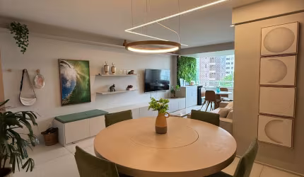 APARTAMENTO À VENDA NO CIDADE JARDIM -3/4 COM SUÍTE + GABINETE INFRA E DUAS VAGAS