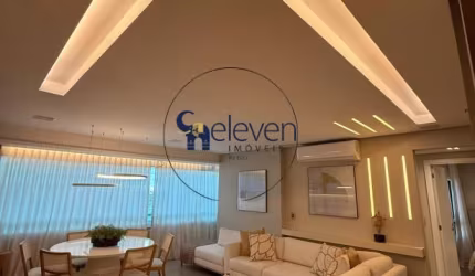 Apartamento para LOCAÇÃO mobiliado  2 suítes com 92m² no Horto Florestal, closet na suíte principal, roupeiro, andar alto, sala integrada à varanda com fechamento em reiki, lavabo, banheiro de serviço