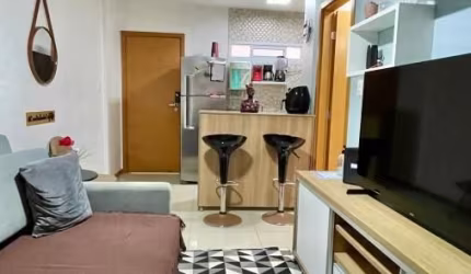 ARMAÇÃO 1/4 COM VARANDA GOURMET NA QUINTA AVENIDA – MOBILIADO E PRONTO PARA MORAR