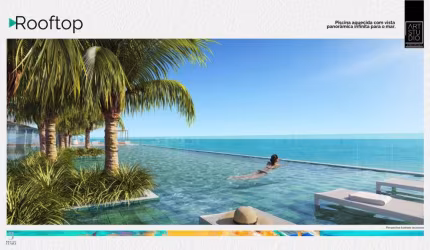 Studio Sofisticado com Vista Incrível para o Mar em Armação,  Salvador - Bahia