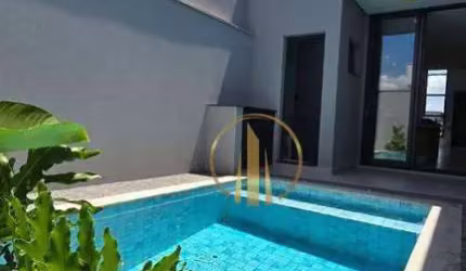 MARAVILHOSA CASA TÉRREA COM COZINHA COMPLETA E PISCINA AQUECIDA - CONDOMÍNIO VILLENEUVE