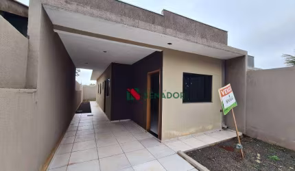 Casa NOVA com 3 dormitórios à venda, 69 m² por R$ 230.000 - Jardim Água Verde - Rolândia/PR