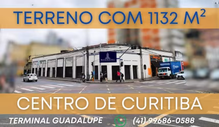 Terreno de 1132m no Centro de Curitiba
